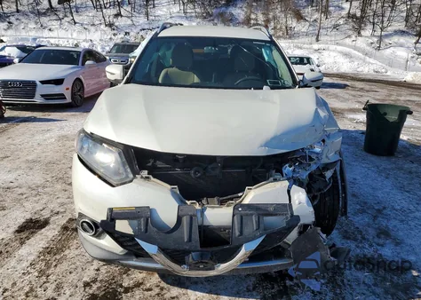 2016 Nissan Rogue S z USA, uszkodzony, nr VIN KNMAT2MV3GP725610